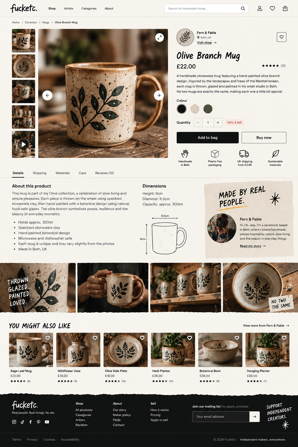Olive Branch Mug